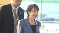高市首相が「パープルリボン」バッジ着用　女性に対する暴力根絶のシンボル　12日から「女性に対する暴力をなくす運動」期間