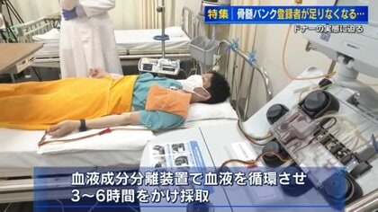 「骨髄バンク」登録から12年　テレビ新広島社員がドナーに　登録者不足が課題　移植受けた人は「神様が入ってきた」