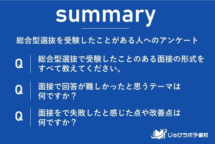【総合型選抜の受験生の声】面接での失敗と課題 。焦り、回答ズレ、そして自己アピールの壁
