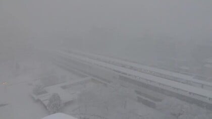 大雪で高速道路通行止め…鳥取道、米子道、浜田道、山陰道一部区間　交通障害に厳重警戒