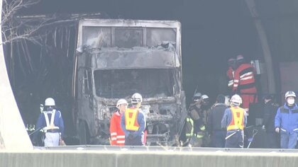 「そんなにスピード出していなかった」逮捕のトラック運転手が供述　6人身元不明のまま　新名神高速6人死亡事故