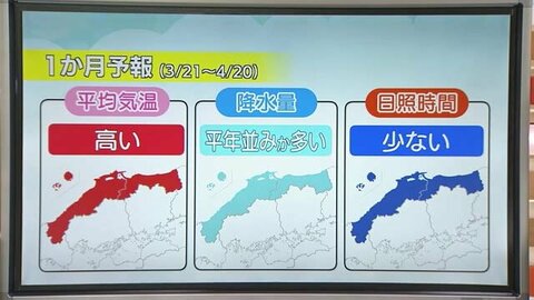 「春分の日」はおでかけ日和！花粉対策は万全に　３連休最終日は天気下り坂も4月並み陽気