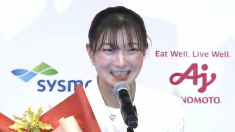 【速報】坂本花織選手「私事ではありますが、先日結婚しました」引退会見で結婚を明かす　相手は「同い年で大学時代に出会った人」「常に冷静で、でも楽しむことを忘れず、一緒に面白いことをしてくれる人」と説明