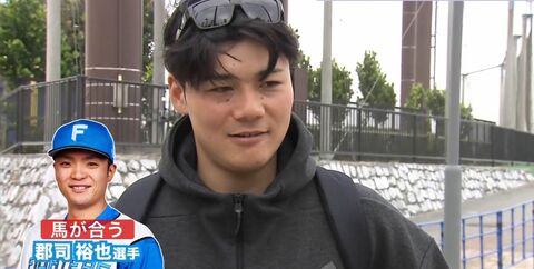 【日本ハム】“ウマ年”企画 清宮幸太郎が語る「馬が合う選手合わない選手」郡司裕也と「早慶」マウント合戦