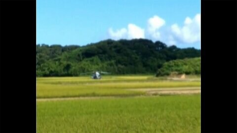 アメリカ軍のヘリ不時着 宮崎の田んぼに 沖縄も怒り「整備点検されているか疑念」