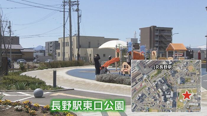 長野駅東口公園