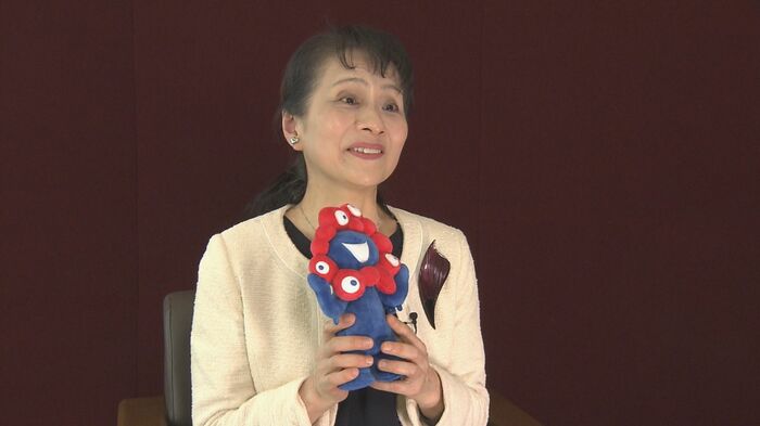 夫婦ともに「ミャクミャク」好き