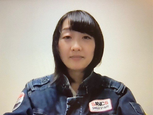 東北ブロックを勝ち抜いたサニックス仙台の佐藤杏菜さん