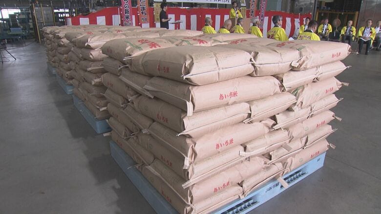 県内で最も早く…愛知県弥富市で新米『あいち米』の出荷始まる JA担当者「皆さんが納得していただける価格で」｜FNNプライムオンライン