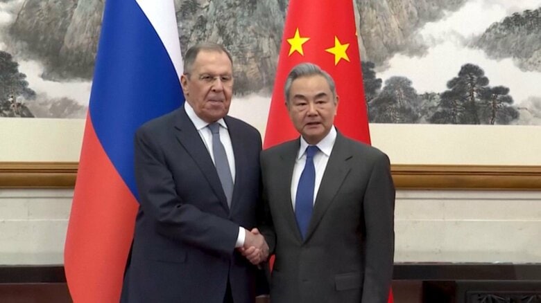 ロシア・ラブロフ外相が北京で王毅氏と会談　中露首脳会談に向け調整｜FNNプライムオンライン