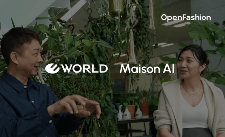 OpenFashion、「Maison AI」を活用したワールドの生成AI導入を推進