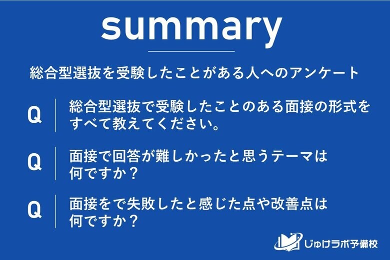 【総合型選抜の受験生の声】面接での失敗と課題 。焦り、回答ズレ、そして自己アピールの壁