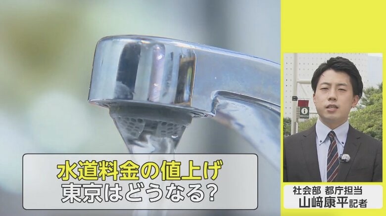 水道料金の値上がり全国各地で相次ぐも…東京都は向こう40年は値上がりしない？そのワケを聞いた