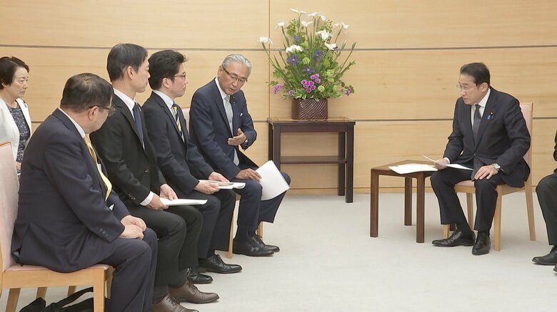 【速報】岸田首相が拉致被害者家族と面会「日朝首脳会談実現へハイレベル協議行いたい」横田さん弟の要請に応じ｜FNNプライムオンライン