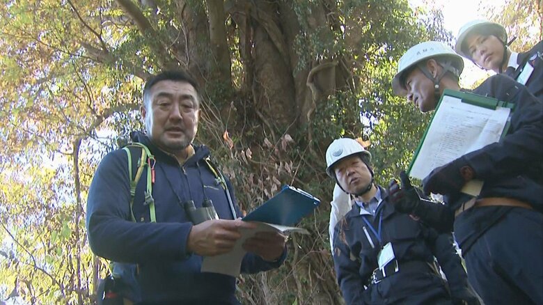 クマの痕跡が生々しく…目撃相次ぐ岐阜・飛騨市で専門家らが緊急点検「家の周りに餌となる物ないか自己点検を」｜FNNプライムオンライン