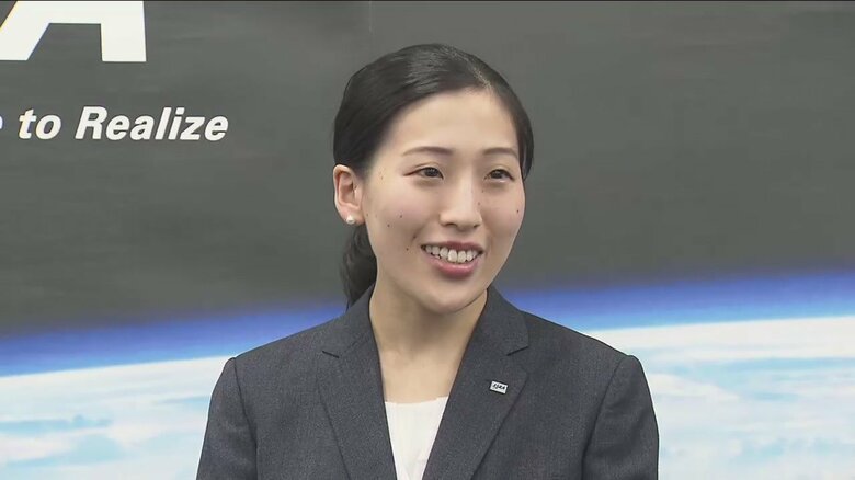 JAXAに宇宙飛行士候補・米田あゆさん（28）が初出社　来月から訓練開始　諏訪理さんは7月に入社｜FNNプライムオンライン