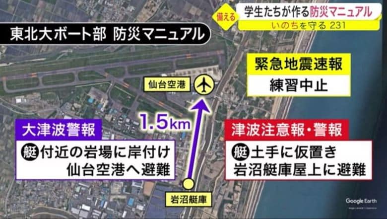 部員1人の命とボートを守るために 東北大学ボート部が作る 防災マニュアル とは 宮城発