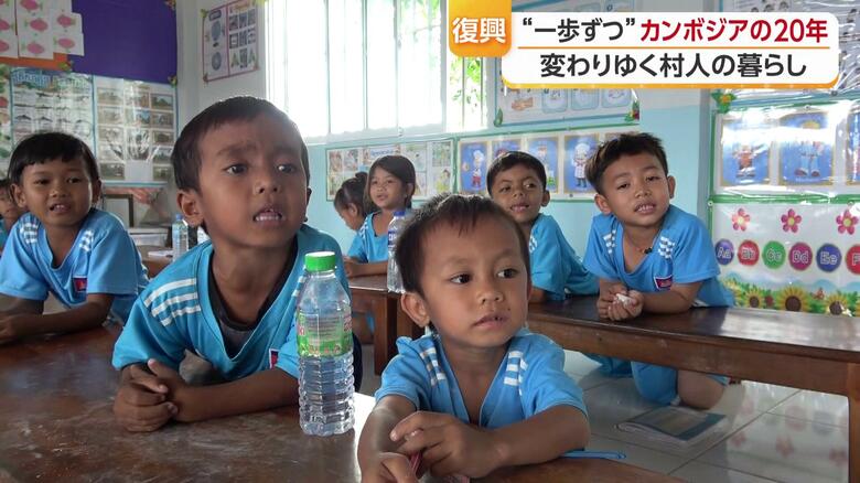 小学校に引き続き幼稚園も完成