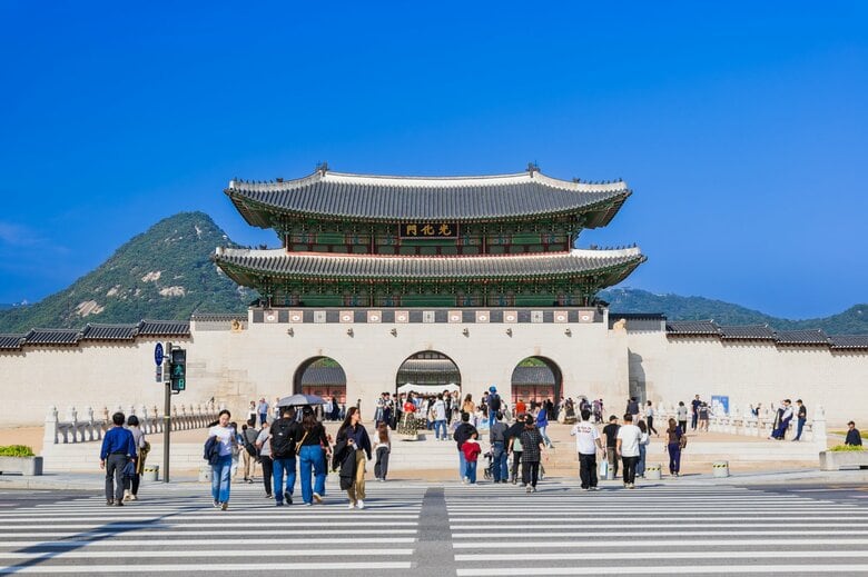 光化門広場（韓国・ソウル）