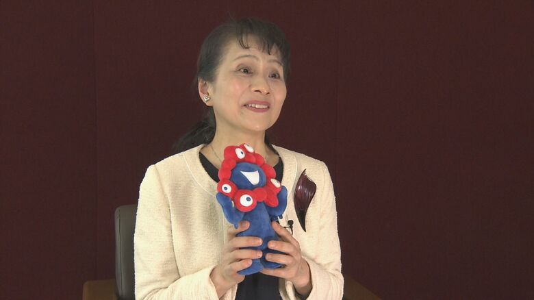 夫婦ともに「ミャクミャク」好き