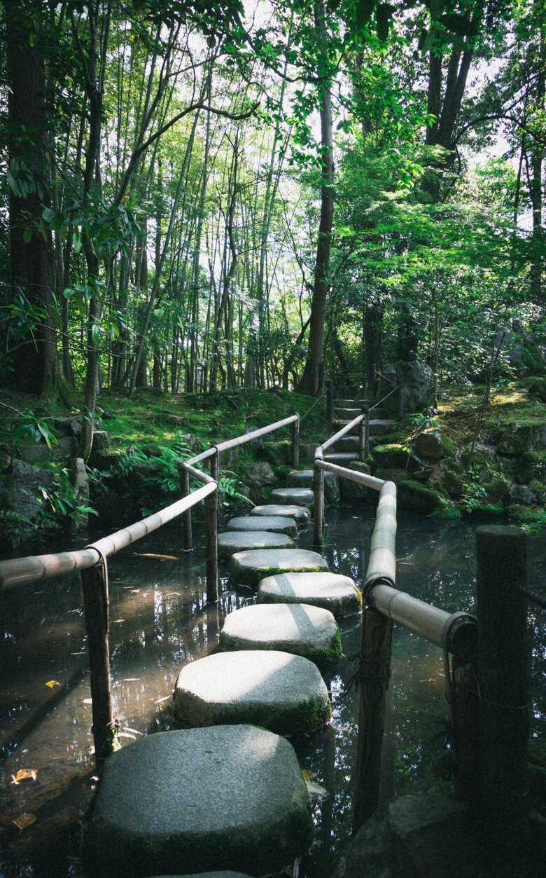 厳かな雰囲気の天授庵