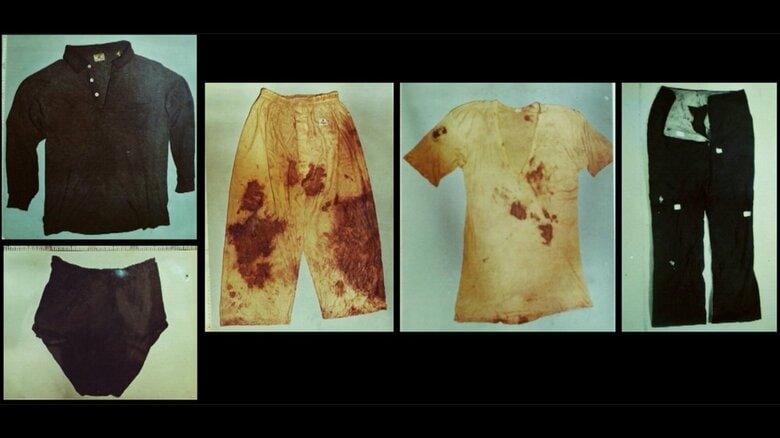 事件1年2カ月後にみそタンクで見つかった衣類