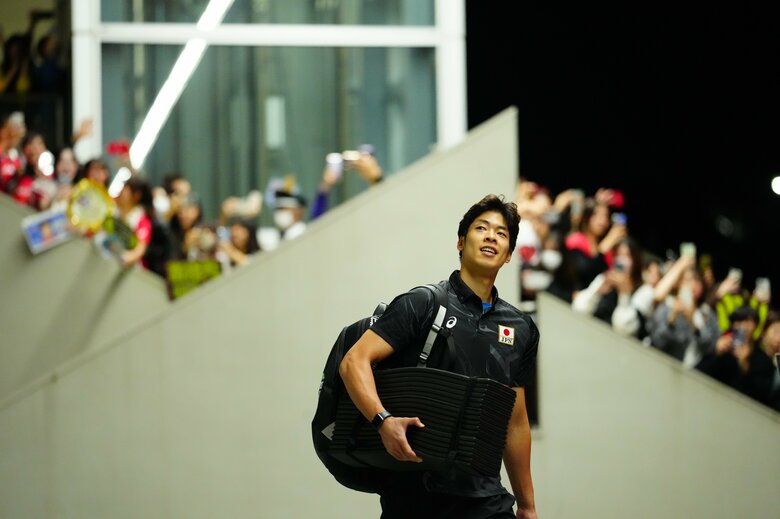 パリへの切符まであと少し 宮浦健人