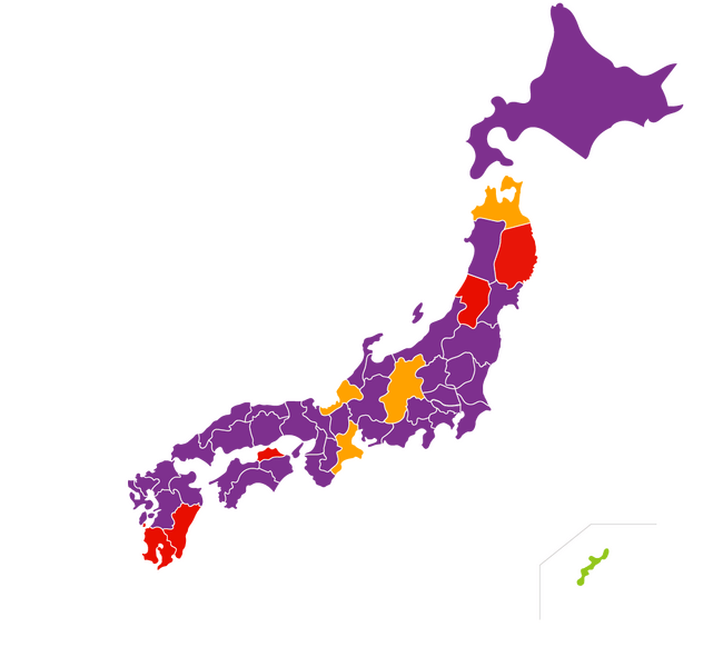2023年7月31日更新の『ハチ発生指数』