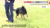 お手柄警察犬に大好物のサツマイモ　鹿児島市で行方不明の高齢女…