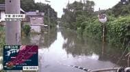 台風26号接近で広がる不安　冠水から1週間経過も水位の上昇続く　「過剰な盛り土」崩落で“天然のダム”状態に　千葉・酒々井町