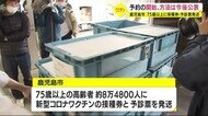 75歳以上の高齢者対象に鹿児島市がワクチン接種券発送・鹿児島
