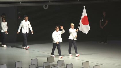 パリオリンピックまで3週間 「TEAM JAPAN」選手317人集結し結団式と壮行会 「全力尽くす」とShigekixこと半井重幸選手