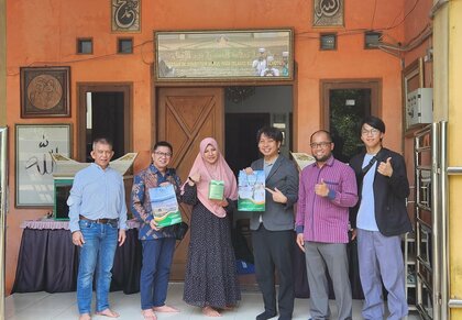 スペースシードホールディングスは、Nurul Iman教育財団を表敬訪問しました