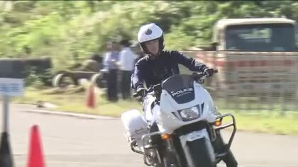 全国大会に挑む！福島県警白バイ隊　主将は猛特訓で優勝目指す　駅伝先導の女性隊員も13年ぶりに出場へ　