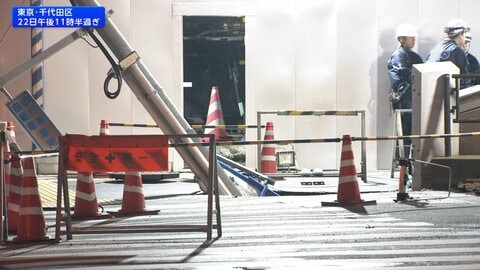 東京・埼玉に相次ぎ「記録的短時間大雨」　飲食店も浸水　信号機傾き機能せず