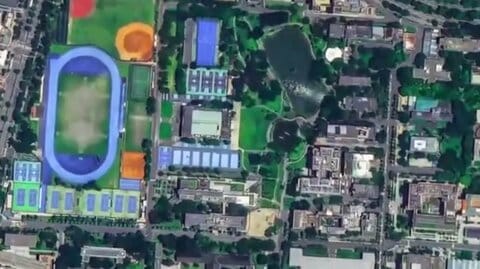 中国国防省が台湾の衛星画像を公開　故宮博物院や台北ドームなど高解像度で鮮明に　“中国の一部”立場示す狙いか