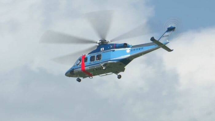 資料　長野県警のヘリコプター