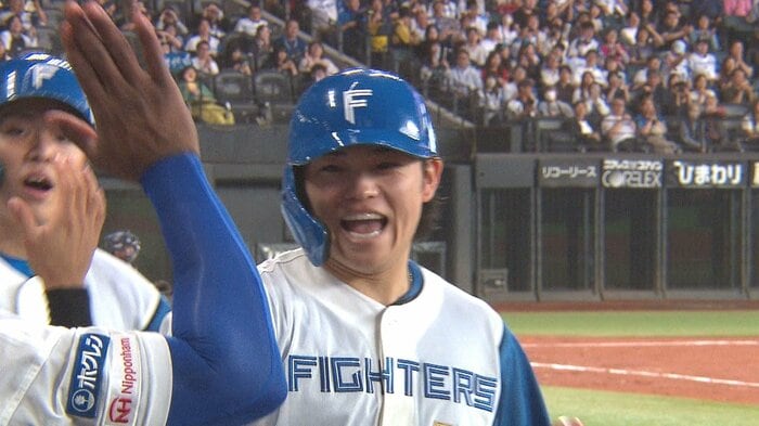 4回に2ランを放った田宮裕涼選手