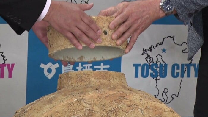 タイムカプセル開封の瞬間