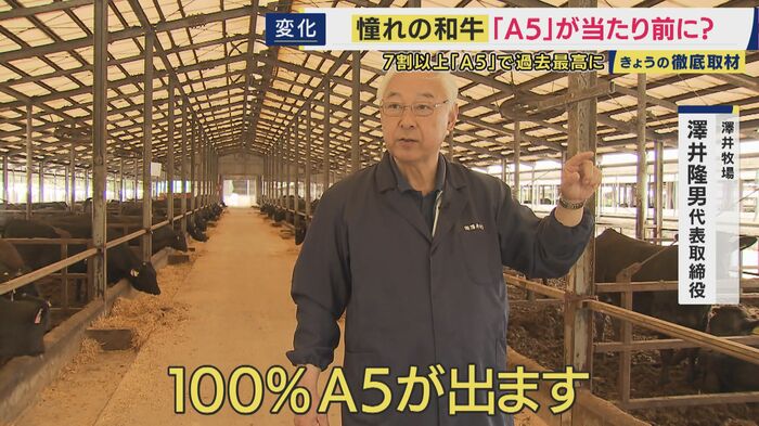 澤井隆男さん「100%、A5が出ます」