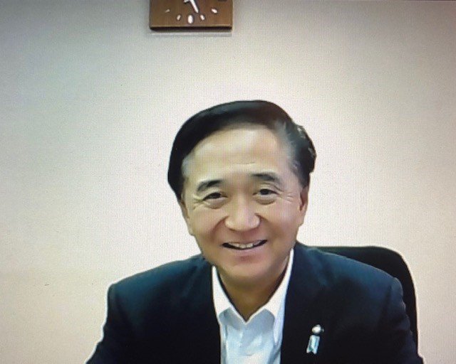 黒岩知事は5月12日、オンラインでインタビューした
