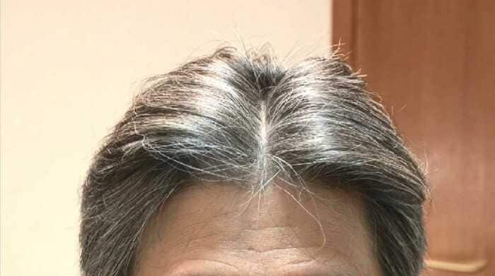 完成した髪型(再現)
