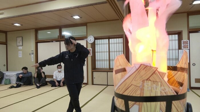 7月のあきた総文に向けて練習に励む生徒たち