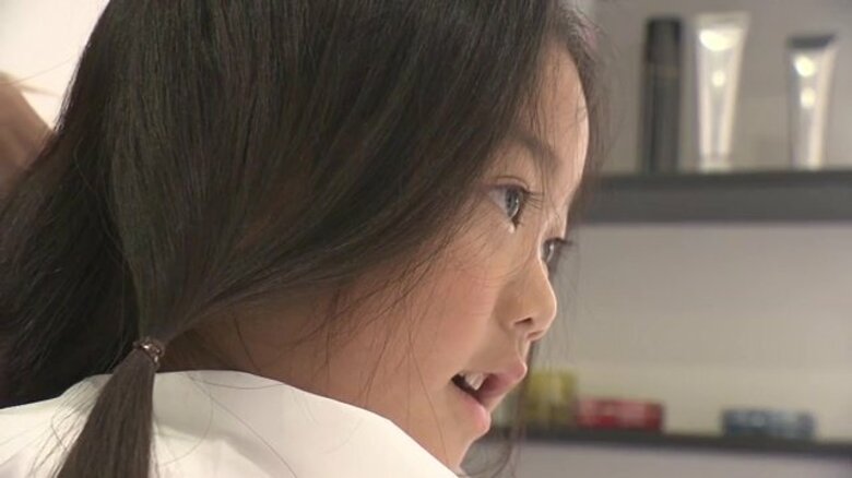 「大事に使ってほしい」小学1年生の挑戦　ヘアドネーション　困っている人のため髪の毛を寄付【福島発】　｜FNNプライムオンライン