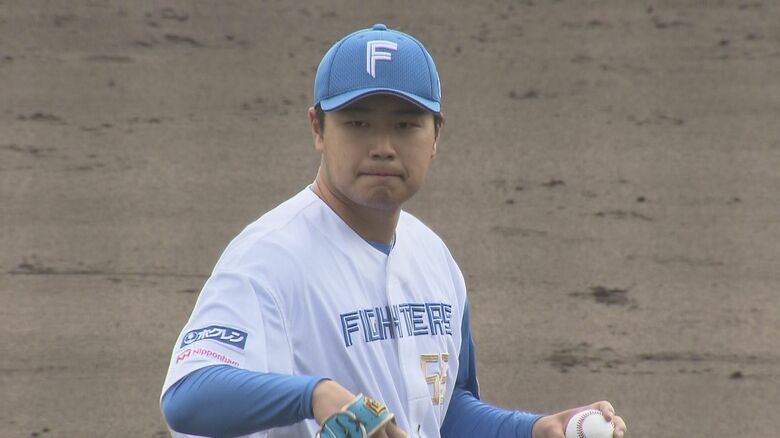【ファイターズ】「開幕一軍を目指して」旭川市出身のネクストブレイク候補・松浦慶斗が実戦初登板で1回3奪三振の好投　地元球団での活躍へ「北海道会」で決意固める｜FNNプライムオンライン