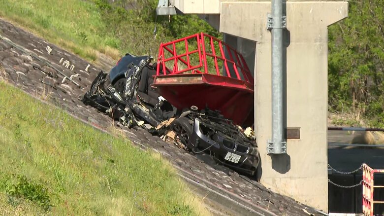 【何が】時速約120キロ出ていたか…水門に乗用車が衝突・専門学校生4人死亡　近隣住民「みんな結構飛ばす」事故直前の防犯カメラ映像公開　長野・飯田市｜FNNプライムオンライン