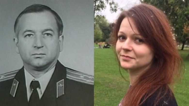 有毒神経剤「ノビチョク」で襲撃されたロシア人元スパイ、セルゲイ・スクリパル氏と娘のユリアさん