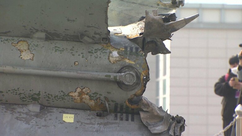 北朝鮮のミサイルが公開された際の様子