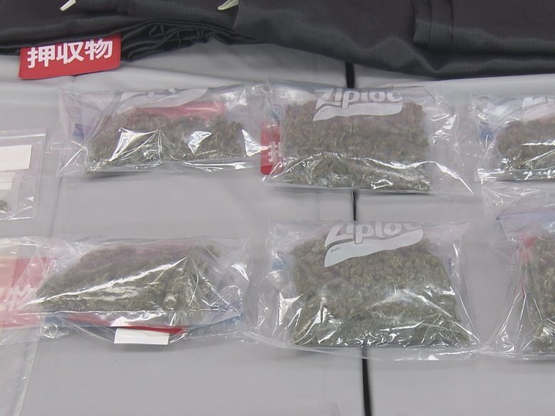 乾燥大麻約190g所持か…「1人で使うつもりで持っていた」無職の男逮捕 種や蛍光灯も押収