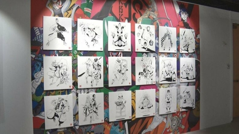 他にもAcky Brightさんの作品が展示されている